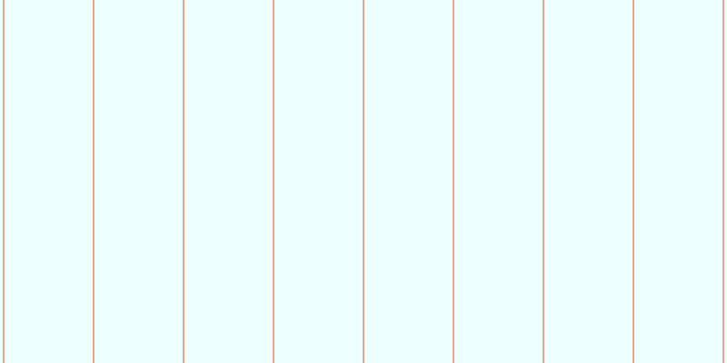 #deffff (50%), #eba393 vertical lines, two pixels wide, ninety-seven pixels apart