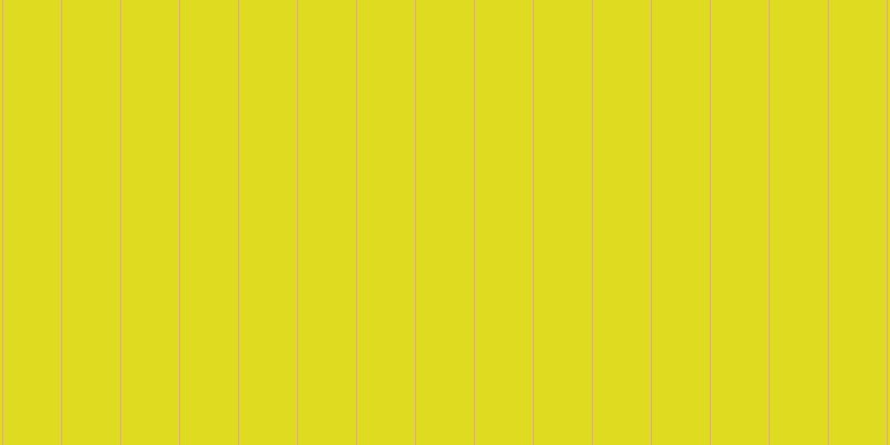 #dfdb21, #eba393 vertical lines, one pixels wide, fifty-two pixels apart