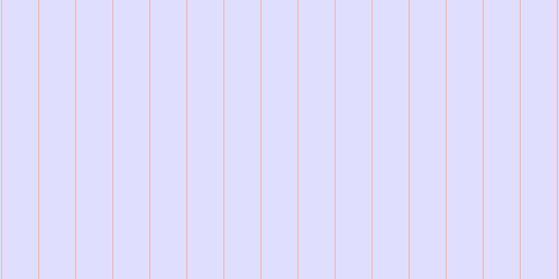 #e0deff, #eba393 vertical lines, one pixels wide, fifty-two pixels apart