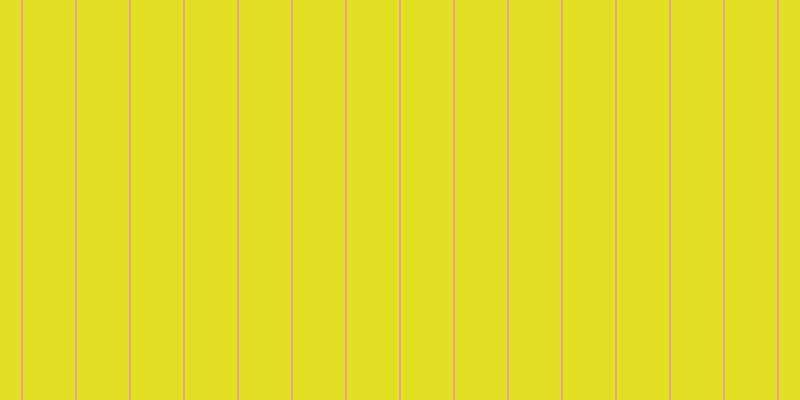 #e2de21, #eba393 vertical lines, two pixels wide, fifty-two pixels apart