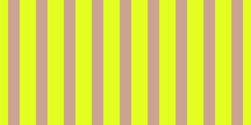 #e2ff21, #caa393 vertical lines, thirty-seven pixels wide, fifty-two pixels apart