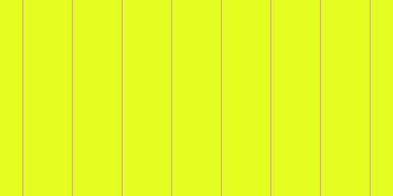 #e2ff21, #caa393 vertical lines, two pixels wide, ninety-nine pixels apart