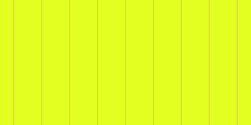 #e2ff21, #eba393 vertical lines, two pixels wide, eighty-seven pixels apart