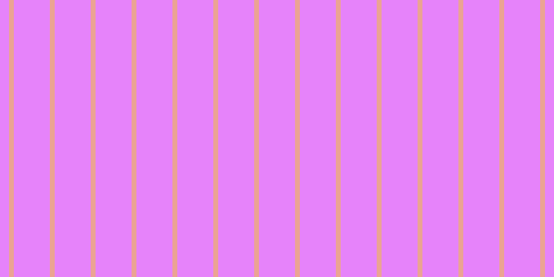 #e683fa, #eba393 vertical lines, seven pixels wide, fifty-two pixels apart