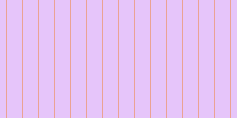 #e6c5fa, #eba393 vertical lines, two pixels wide, fifty-two pixels apart