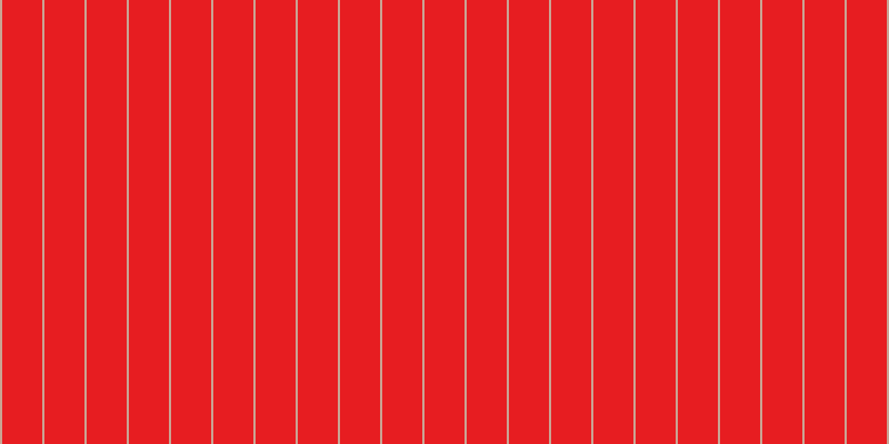 #e71d21, #caa393 vertical lines, two pixels wide, thirty-six pixels apart