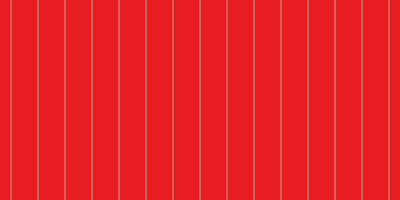 #e71d21, #caa393 vertical lines, two pixels wide, fifty-two pixels apart
