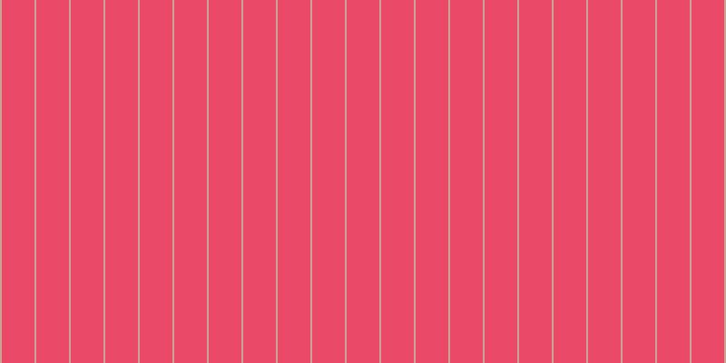 #ea4a67, #caa393 vertical lines, two pixels wide, thirty-six pixels apart