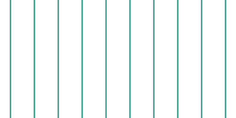 #eaeeec (0%), #46a393 vertical lines, five pixels wide, seventy-six pixels apart