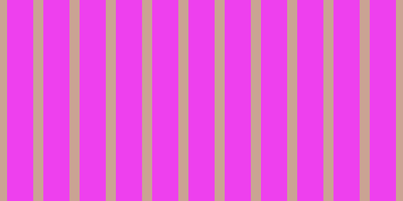 #ee40ee, #caa393 vertical lines, twenty pixels wide, fifty-two pixels apart