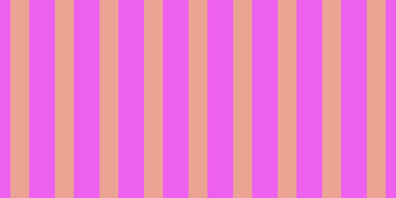 #ee61ee, #eba393 vertical lines, thirty-eight pixels wide, fifty-two pixels apart