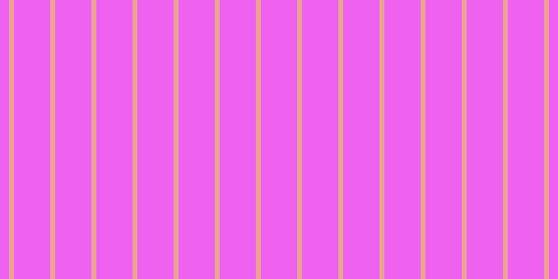 #ee61ee, #eba393 vertical lines, seven pixels wide, fifty-two pixels apart