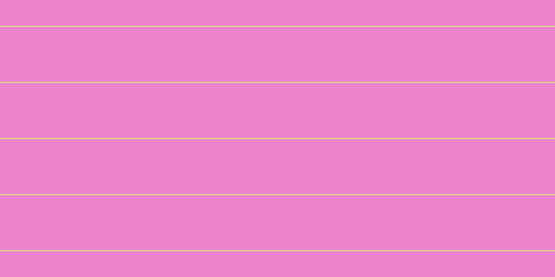 #ee82cd, #dbd393 horizontal lines, two pixels wide, seventy-nine pixels apart