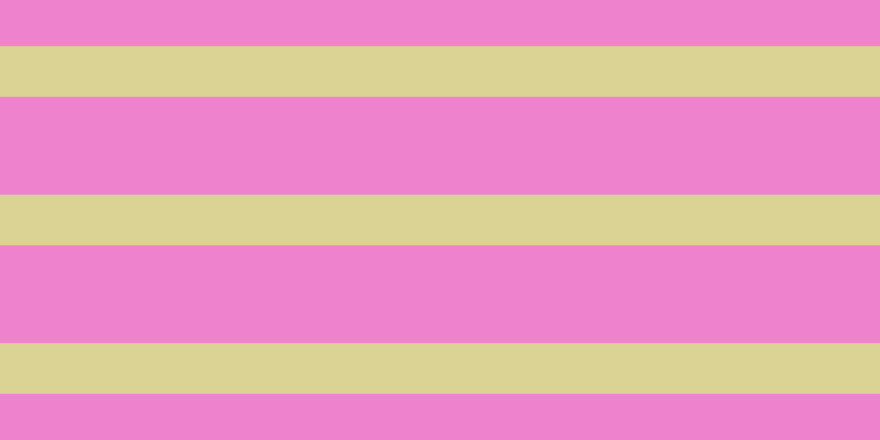 #ee82cd, #dbd393 horizontal lines, forty-six pixels wide, eighty-nine pixels apart