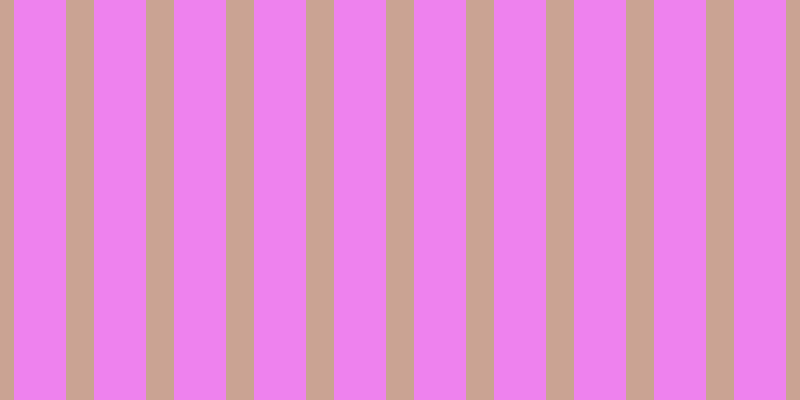 Violet, #caa393 vertical lines, twenty-eight pixels wide, fifty-two pixels apart