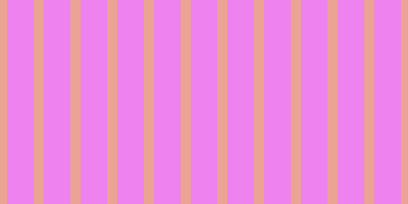 Violet, #eba393 vertical lines, twenty pixels wide, fifty-two pixels apart