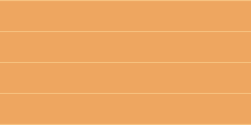 #eea660, #fcd393 horizontal lines, two pixels wide, ninety-seven pixels apart