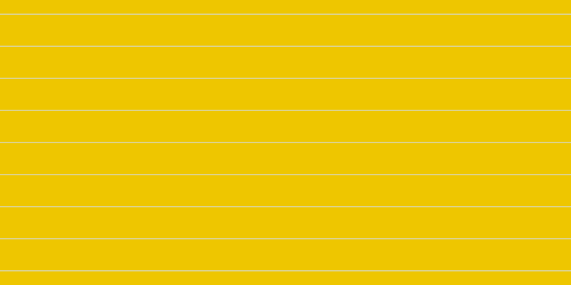 #eec600, #dbd393 horizontal lines, two pixels wide, forty-three pixels apart