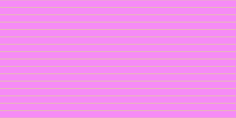 #f018f0 (50%), #dbd393 horizontal lines, two pixels wide, twenty-three pixels apart
