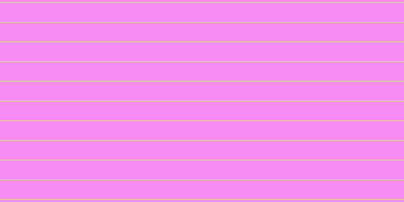 #f018f0 (50%), #dbd393 horizontal lines, two pixels wide, thirty-seven pixels apart