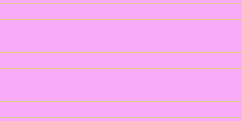 #f05af0 (50%), #dbd393 horizontal lines, two pixels wide, fifty-two pixels apart