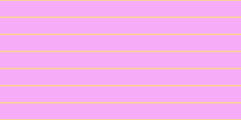 #f05af0 (50%), #fcd393 horizontal lines, five pixels wide, fifty-two pixels apart