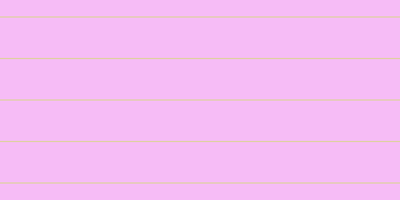 #f07bf0 (50%), #dbd393 horizontal lines, two pixels wide, eighty-one pixels apart