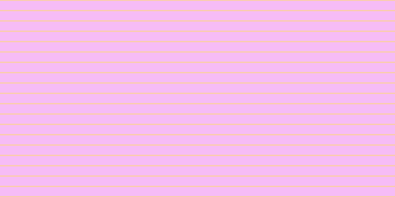 #f07bf0 (50%), #fcd393 horizontal lines, two pixels wide, nineteen pixels apart