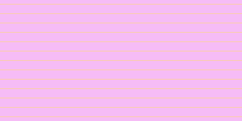 #f07bf0 (50%), #fcd393 horizontal lines, two pixels wide, twenty-nine pixels apart