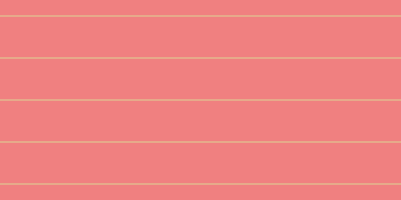 Light coral, #dbd393 horizontal lines, two pixels wide, eighty-two pixels apart