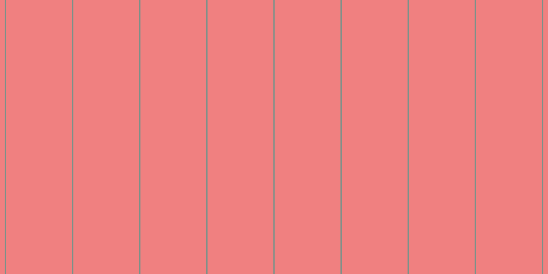 Light coral, #04a393 vertical lines, one pixels wide, ninety-seven pixels apart