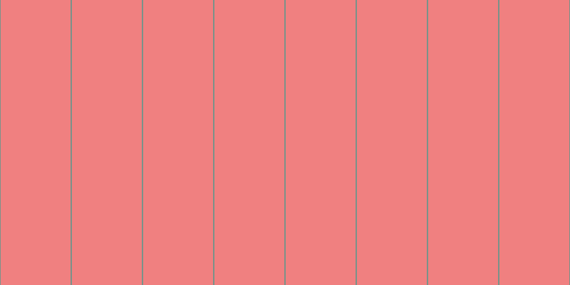 Light coral, #04a393 vertical lines, one pixels wide, ninety-nine pixels apart