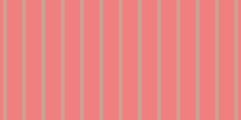 Light coral, #caa393 vertical lines, twelve pixels wide, fifty-two pixels apart