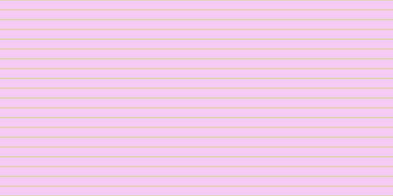 #f09cf0 (50%), #dbd393 horizontal lines, two pixels wide, eighteen pixels apart