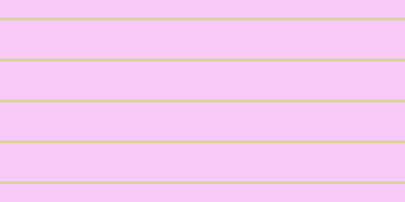 #f09cf0 (50%), #dbd393 horizontal lines, five pixels wide, seventy-six pixels apart