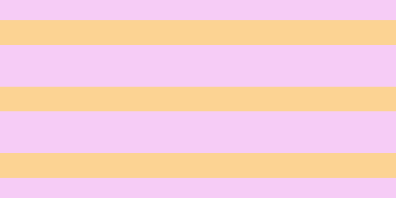 #f09cf0 (50%), #fcd393 horizontal lines, fifty pixels wide, eighty-four pixels apart