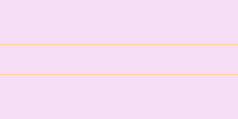 #f0bdf0 (50%), #fcd393 horizontal lines, two pixels wide, one hundred pixels apart