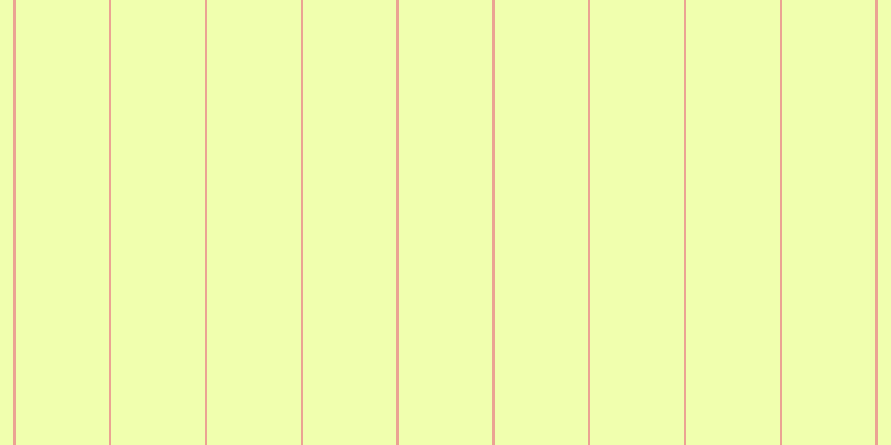 #f0ffae, #eba393 vertical lines, two pixels wide, eighty-four pixels apart