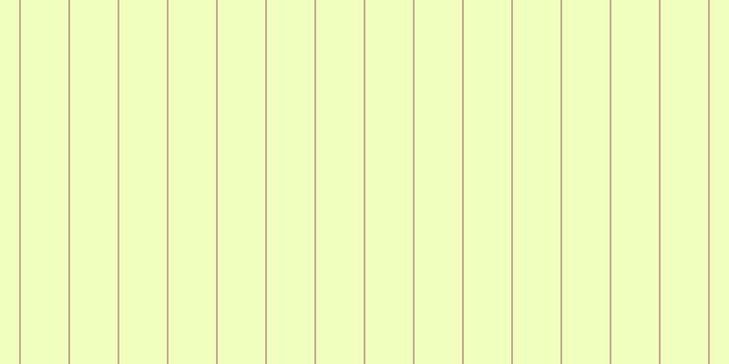 #f0ffbd, #caa393 vertical lines, two pixels wide, fifty-two pixels apart