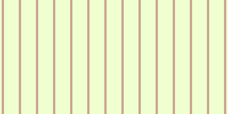 #f0ffcf, #caa393 vertical lines, eight pixels wide, fifty-two pixels apart