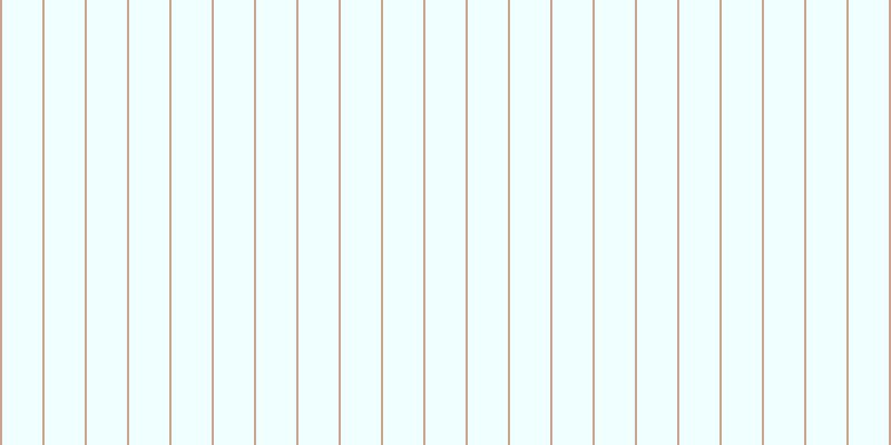 Azure, #caa393 vertical lines, two pixels wide, thirty-six pixels apart