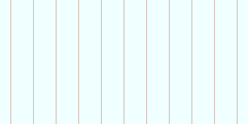 Azure, #caa393 vertical lines, two pixels wide, seventy-one pixels apart