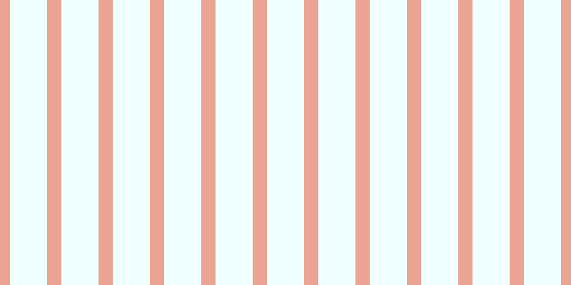 Azure, #eba393 vertical lines, twenty pixels wide, fifty-two pixels apart