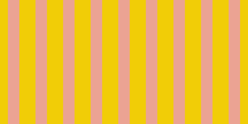 #f1cd07, #eba393 vertical lines, thirty-seven pixels wide, fifty-two pixels apart
