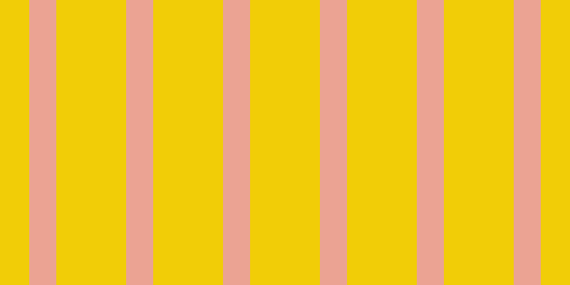 #f1cd07, #eba393 vertical lines, thirty-eight pixels wide, ninety-eight pixels apart