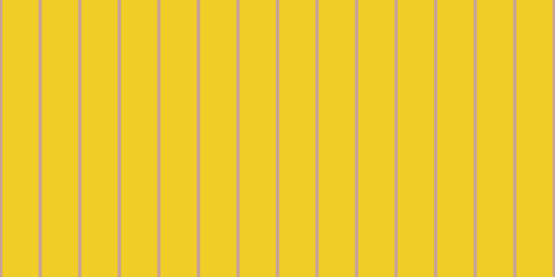 #f1cd28, #caa393 vertical lines, five pixels wide, fifty-two pixels apart