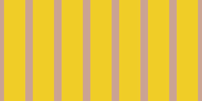 #f1cd28, #caa393 vertical lines, thirty pixels wide, eighty-four pixels apart