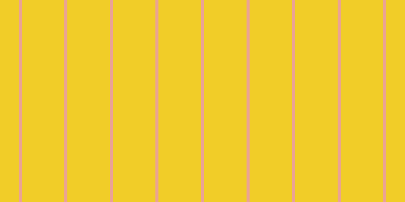 #f1cd28, #eba393 vertical lines, six pixels wide, eighty-four pixels apart