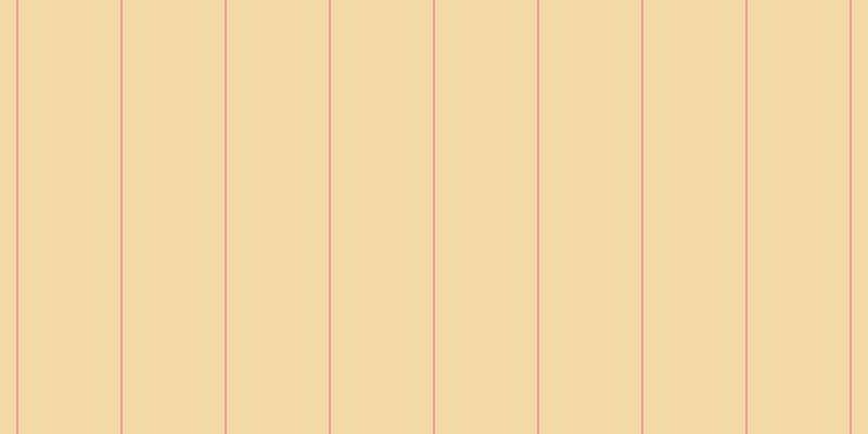 #f1cd8b (75%), #eba393 vertical lines, two pixels wide, ninety-four pixels apart