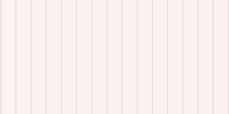 #f1cdcd (25%), #caa393 vertical lines, one pixels wide, fifty-two pixels apart